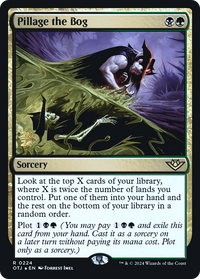 Pillage the Bog [Outlaws of Thunder Junction Prerelease Promos]