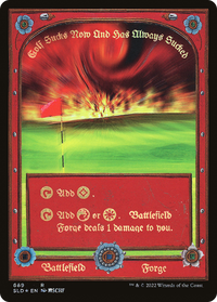 Battlefield Forge -  Foil (SLD-669) - Secret Lair Drop