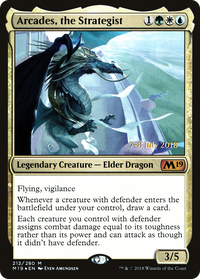 Arcades, the Strategist [Core Set 2019 Prerelease Promos]