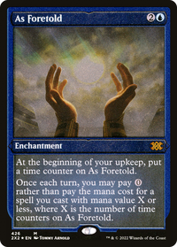 As Foretold -  Foil (2X2-426) - Double Masters 2022