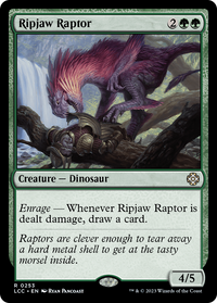 Ripjaw Raptor [The Lost Caverns of Ixalan Commander]