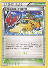 Champions Festival - XY27 (2014 Staff)  - Holofoil XY Promos - Promo