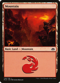 Mountain (148) [Planechase Anthology]