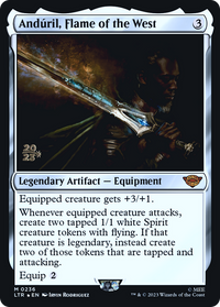 Anduril, Flame of the West [The Lord of the Rings: Tales of Middle-Earth Prerelease Promos]
