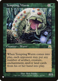 Tempting Wurm [The List]