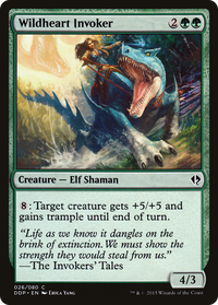 Wildheart Invoker [Duel Decks: Zendikar vs. Eldrazi]