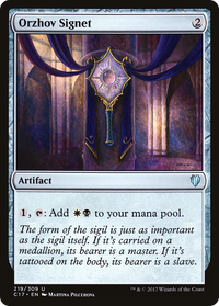 Orzhov Signet [Commander 2017]