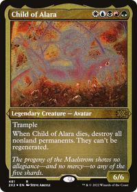 Child of Alara (Foil Etched) -  Foil (2X2-481) - Double Masters 2022