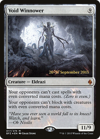 Void Winnower [Battle for Zendikar Prerelease Promos]
