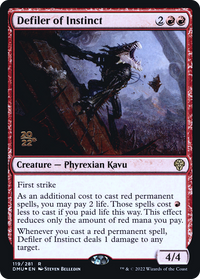 Defiler of Instinct [Dominaria United Prerelease Promos]