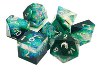 OLD SCHOOL GAMING METAL LUXURY DICE SET