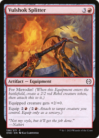 Vulshok Splitter [Phyrexia: All Will Be One]