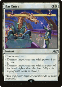 Bar Entry (Galaxy Foil) [Unfinity]