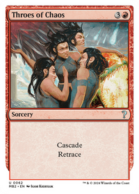 Throes of Chaos (White Border) [Mystery Booster 2]