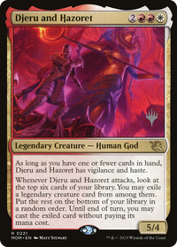 Djeru and Hazoret (Promo Pack) [March of the Machine Promos]