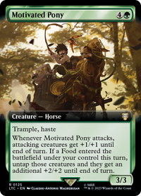 Motivated Pony (Extended Art) [The Lord of the Rings: Tales of Middle-Earth Commander]