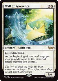 Wall of Reverence [Tarkir: Dragonstorm Commander]