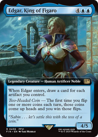 Edgar, King of Figaro - : (Extended Art) Foil (FIN-436) - FINAL FANTASY