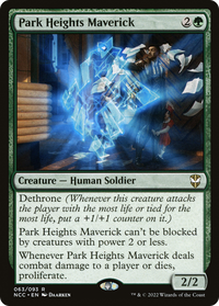 Park Heights Maverick [Streets of New Capenna Commander]