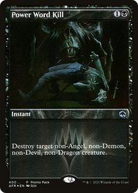 Power Word Kill (Promo Pack) [Dungeons & Dragons: Adventures in the Forgotten Realms]