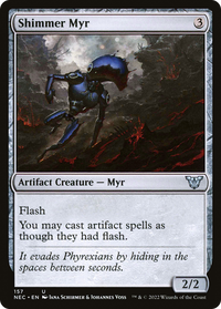 Shimmer Myr [Kamigawa: Neon Dynasty Commander]