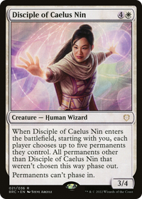 Disciple of Caelus Nin [The Brothers' War Commander]