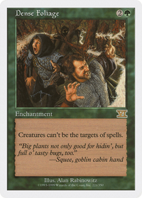 Dense Foliage [Classic Sixth Edition]