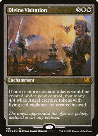 Divine Visitation (Foil Etched) -  Foil (2X2-416) - Double Masters 2022