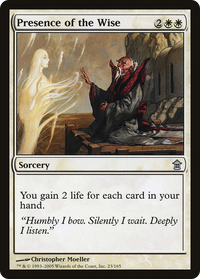 Presence of the Wise [Saviors of Kamigawa]