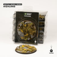 Battle Ready Bases: Highland- Round 90mm (x1)