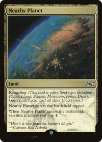 Nearby Planet (Galaxy Foil) [Unfinity]