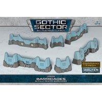BATTLEFIELD IN A BOX: GOTHIC SECTOR - LEGION DEFENSE WALLS ALTERNATE PAINT SCHEME [30 MM SCALE]