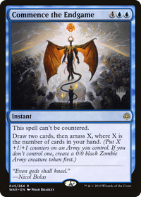 Commence the Endgame (Promo Pack) [War of the Spark Promos]