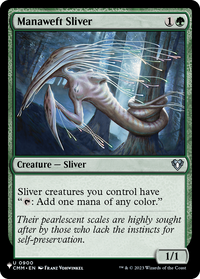 Manaweft Sliver (CMM) (LIST-900) - The List Reprints