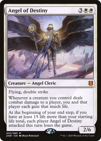 Angel of Destiny (Promo Pack) [Zendikar Rising Promos]