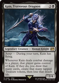 Kain, Traitorous Dragoon -  (FIN-105) - FINAL FANTASY