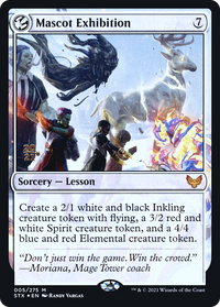 Mascot Exhibition [Strixhaven: School of Mages Prerelease Promos]