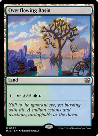 Overflowing Basin -  Foil (M3C-362) - Modern Horizons 3 Commander