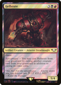 Helbrute (Surge Foil) [Warhammer 40,000]