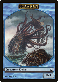 Kraken Token [Born of the Gods Tokens]