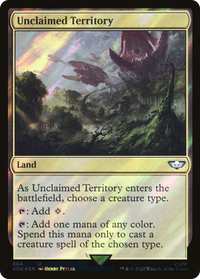 Unclaimed Territory (Surge Foil) [Warhammer 40,000]