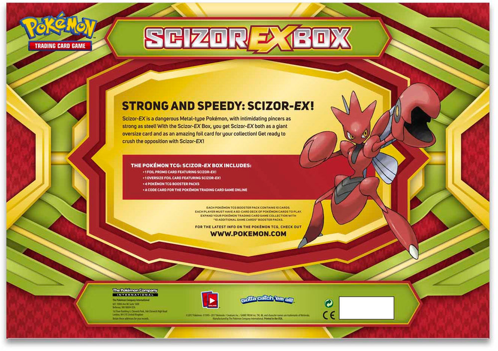 Scizor EX Box