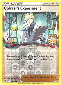 Colress's Experiment (Regional Championships) [Staff]  - Reverse Holofoil League & Championship Cards - Promo