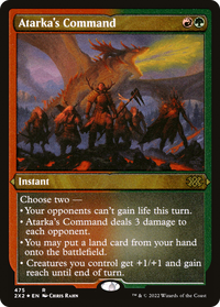 Atarka's Command (Foil Etched) -  Foil (2X2-475) - Double Masters 2022