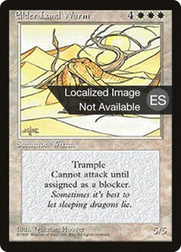 Elder Land Wurm [Fourth Edition (Foreign Black Border)]