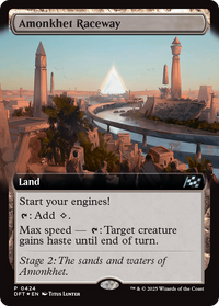 Amonkhet Raceway (Extended Art) - : (Extended Art) Foil (DFT-424) - Aetherdrift