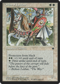 Order of Leitbur (Horse Facing Left) [Fallen Empires]