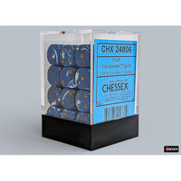 Chessex: 12mm 36d6 Brush Dice: Wavebreak