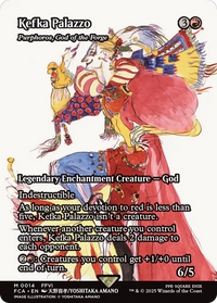 Kefka Palazzo - Purphoros, God of the Forge (Showcase) -  / Kefka Palazzo(Borderless) (FCA-014) - FINAL FANTASY: Through the Ages