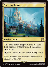 Starting Town -  Foil (FIN-289) - FINAL FANTASY